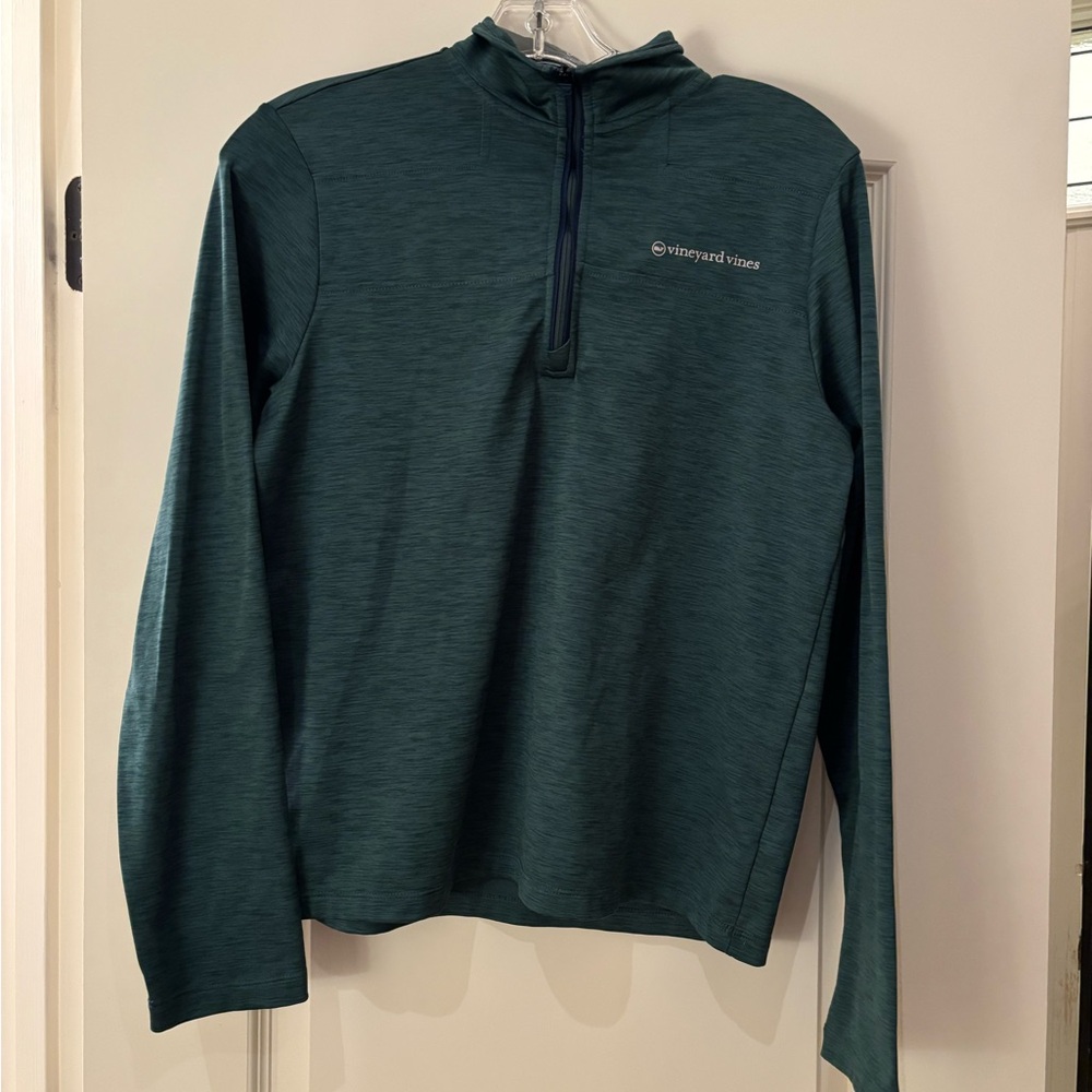 Boys Large Vineyard Vines Performance Quarter Zip
